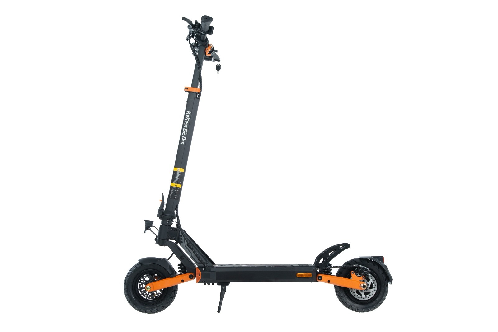 Kukirin G2 Pro – Europese VersieKrachtige, opvouwbare elektrische step met topsnelheid 25 km/u, 500W motor, en 48V 15.6Ah accu voor een bereik tot 65 km. Uitgerust met 9 inch off-road banden voor elk terrein.