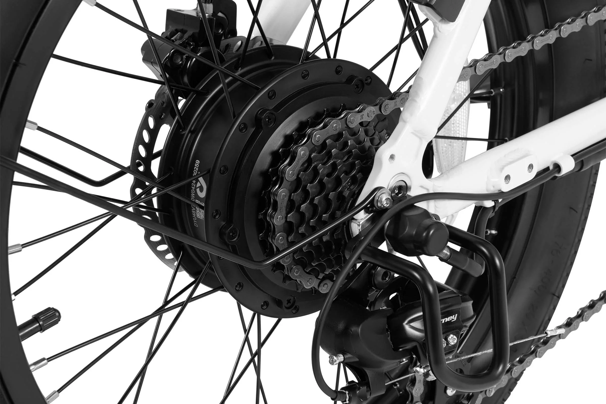 DYU C9 opvouwbare elektrische fiets, bereik 150 km - Afbeelding 12