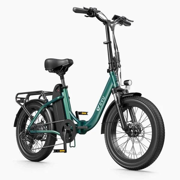 DYU C9 opvouwbare elektrische fiets, bereik 150 km - Afbeelding 6