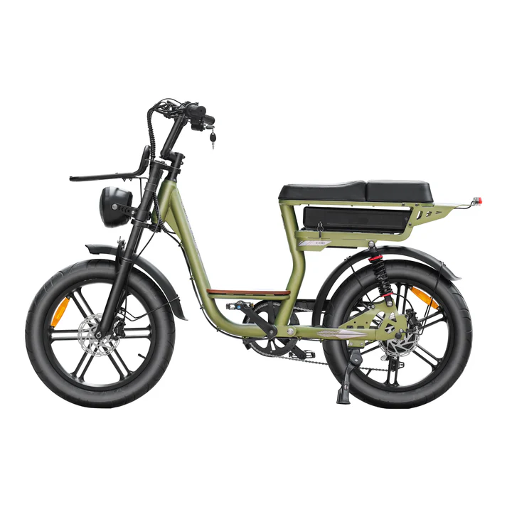 V20 Comfort 2026 edition dames fatbike nu inclusief gratis achterzitje en wielslot! - Afbeelding 16